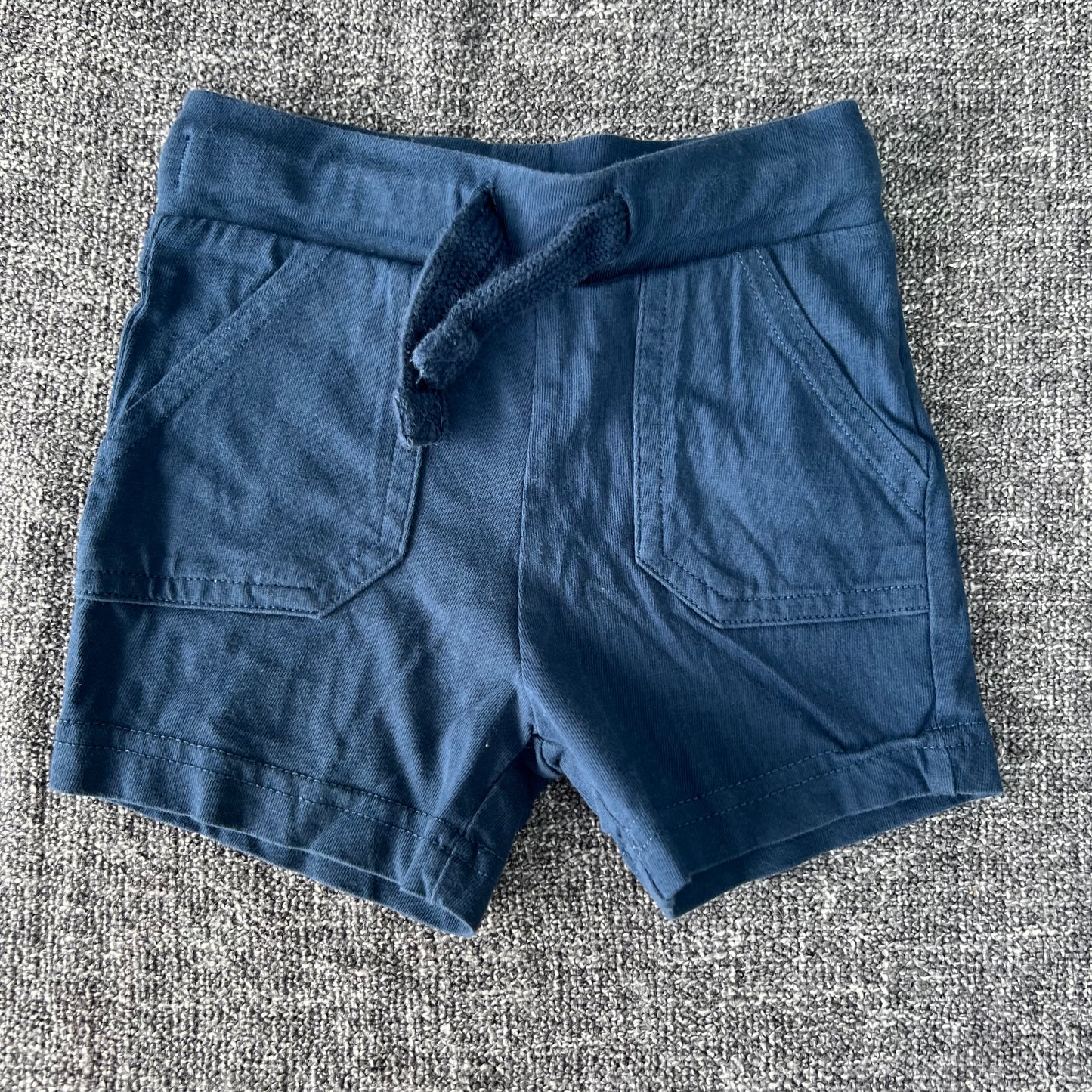 Boys 3-6 Month Blue Jersey Shorts