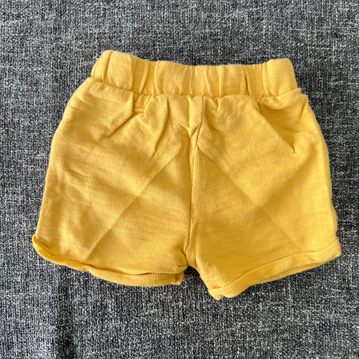 Boys 3-6 Month Yellow Shorts