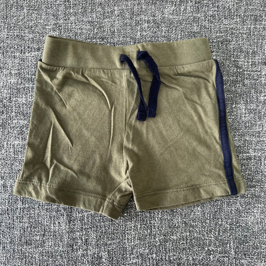 Boys 3-6 Month Green & Blue Shorts