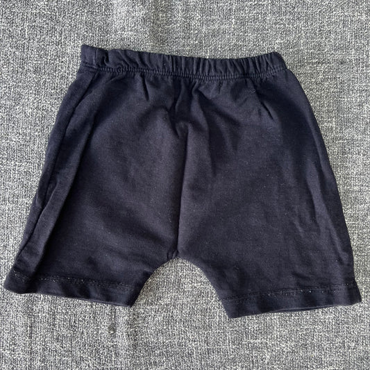 Boys 6-9 Month Black  "Skate Board" Shorts