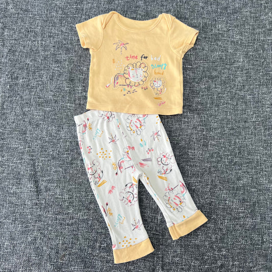 Boys 3-6 Month Lion T-shirt & Leggings Outfit