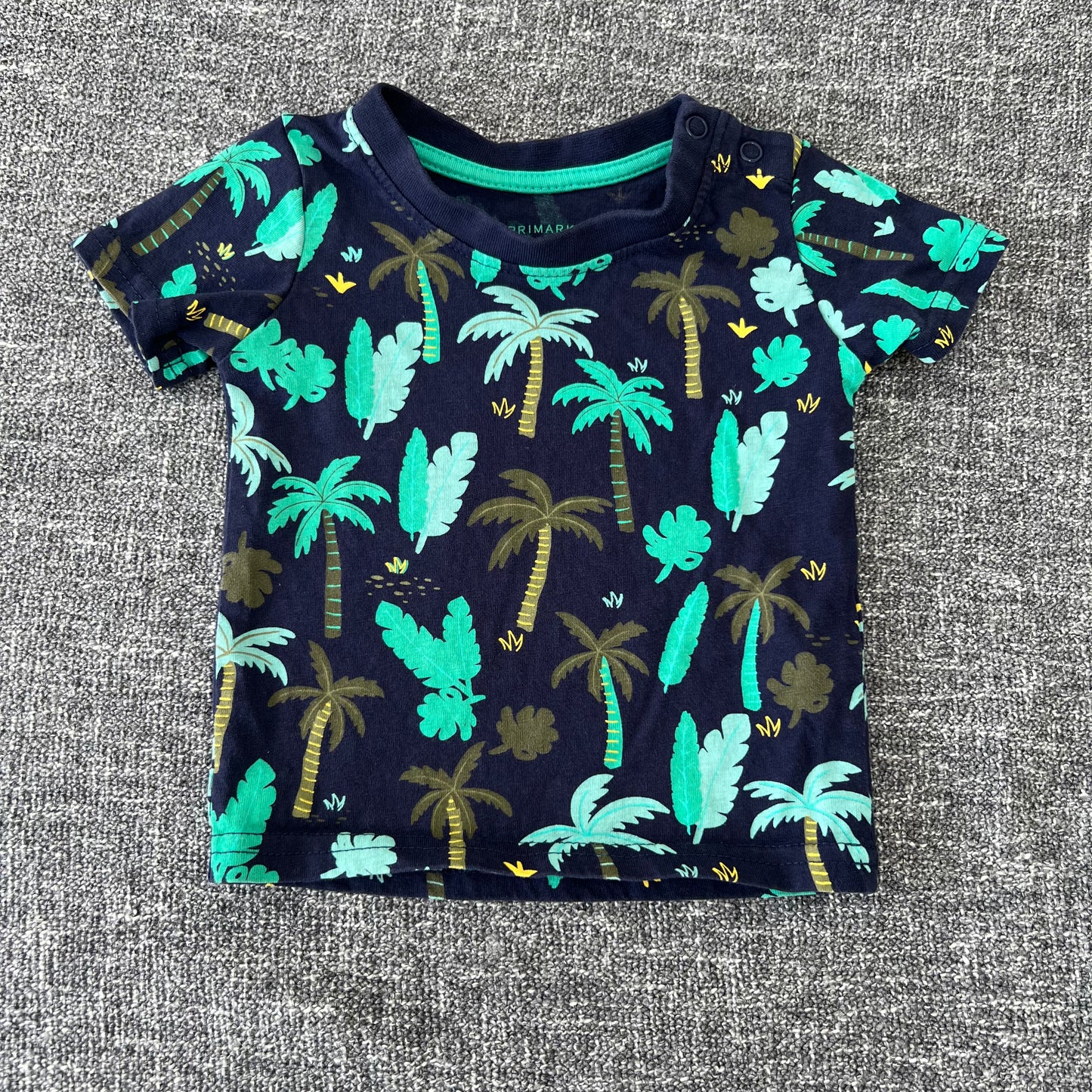 Boys 3-6 Month Tropical Print T-shirt