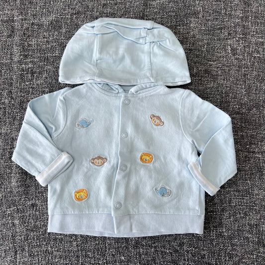 Boys Newborn Animal Hoodies Light Weight