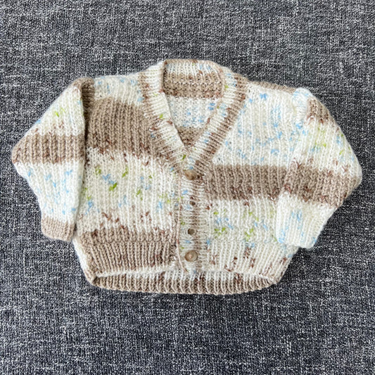 Boys Newborn Knitted Cardigan