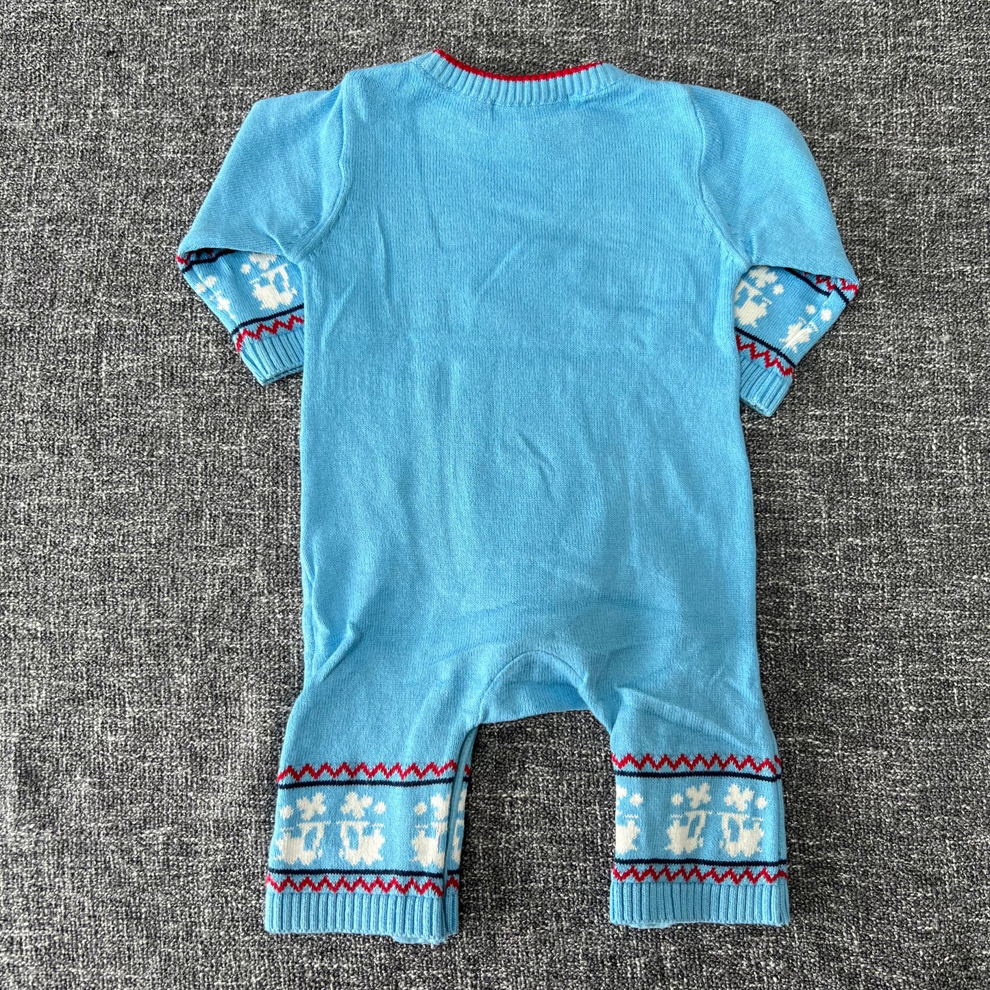 Boys Newborn Train Romper