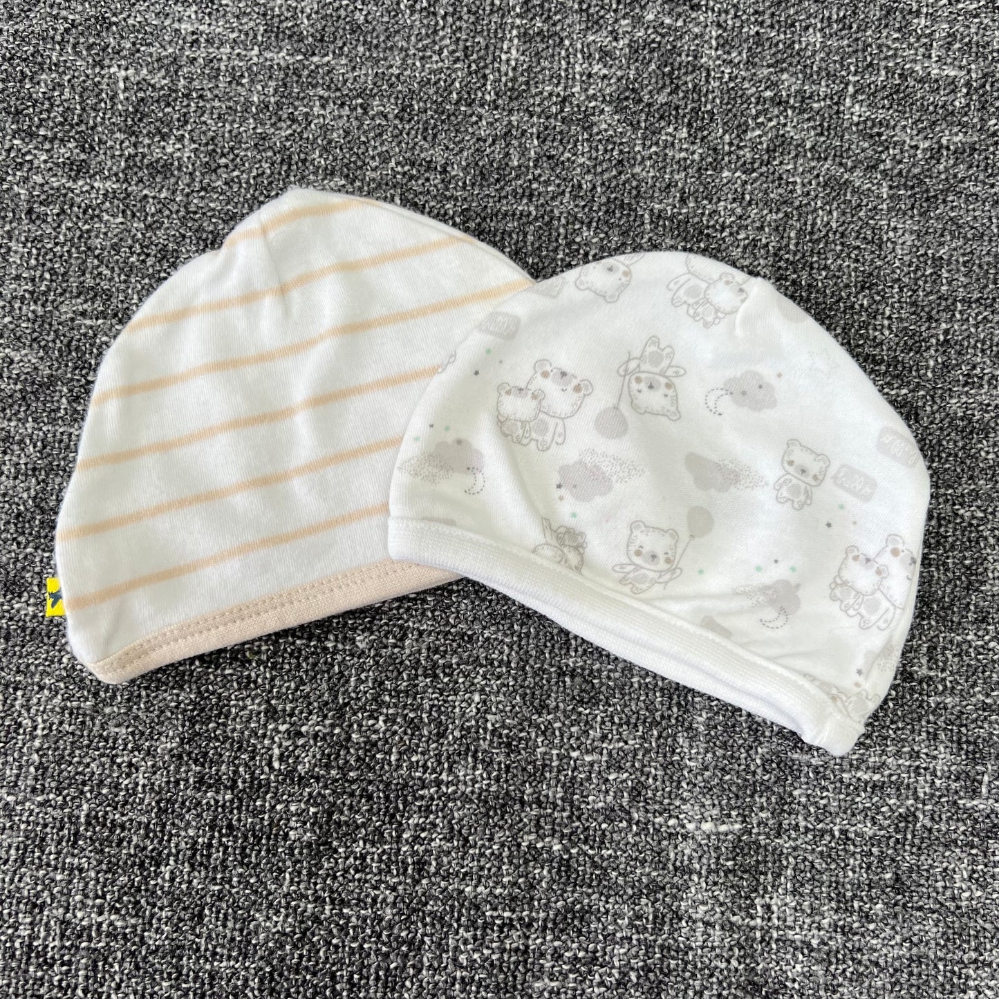 Unisex Newborn Hats 2Pk