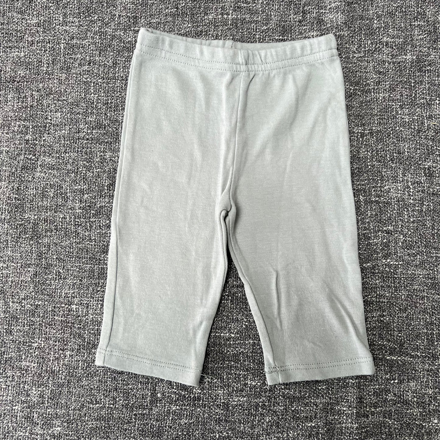 Boys 0-3 Month Plain Grey Light Weight Joggers