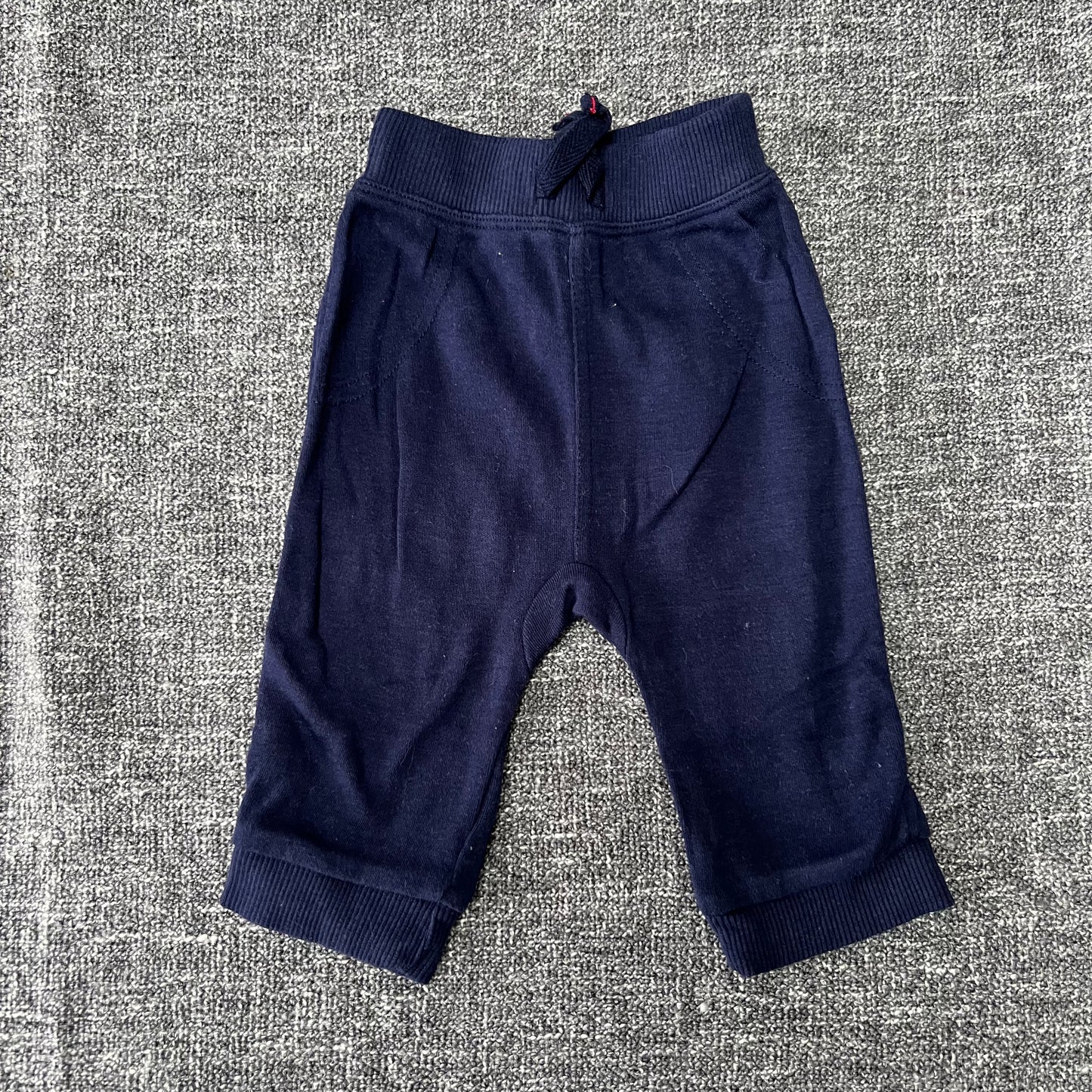 Boys 0-3 Month Plain Navy Blue leggings