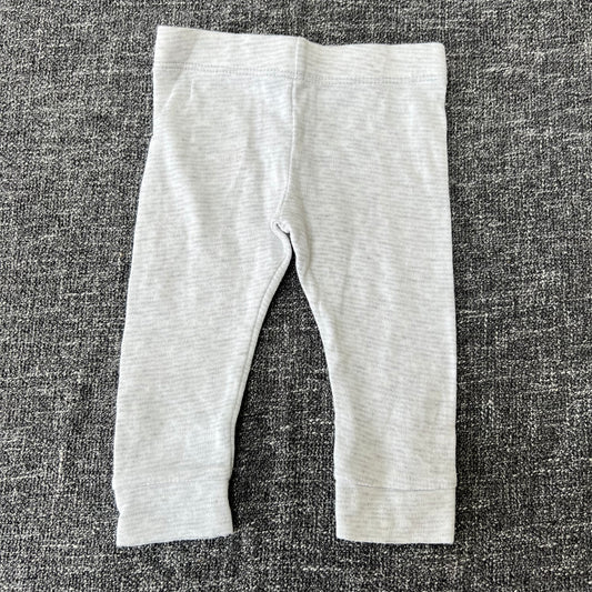 Unisex 0-3 Month Grey Leggings