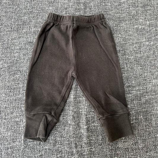 Unisex 0-3 Month Grey Leggings