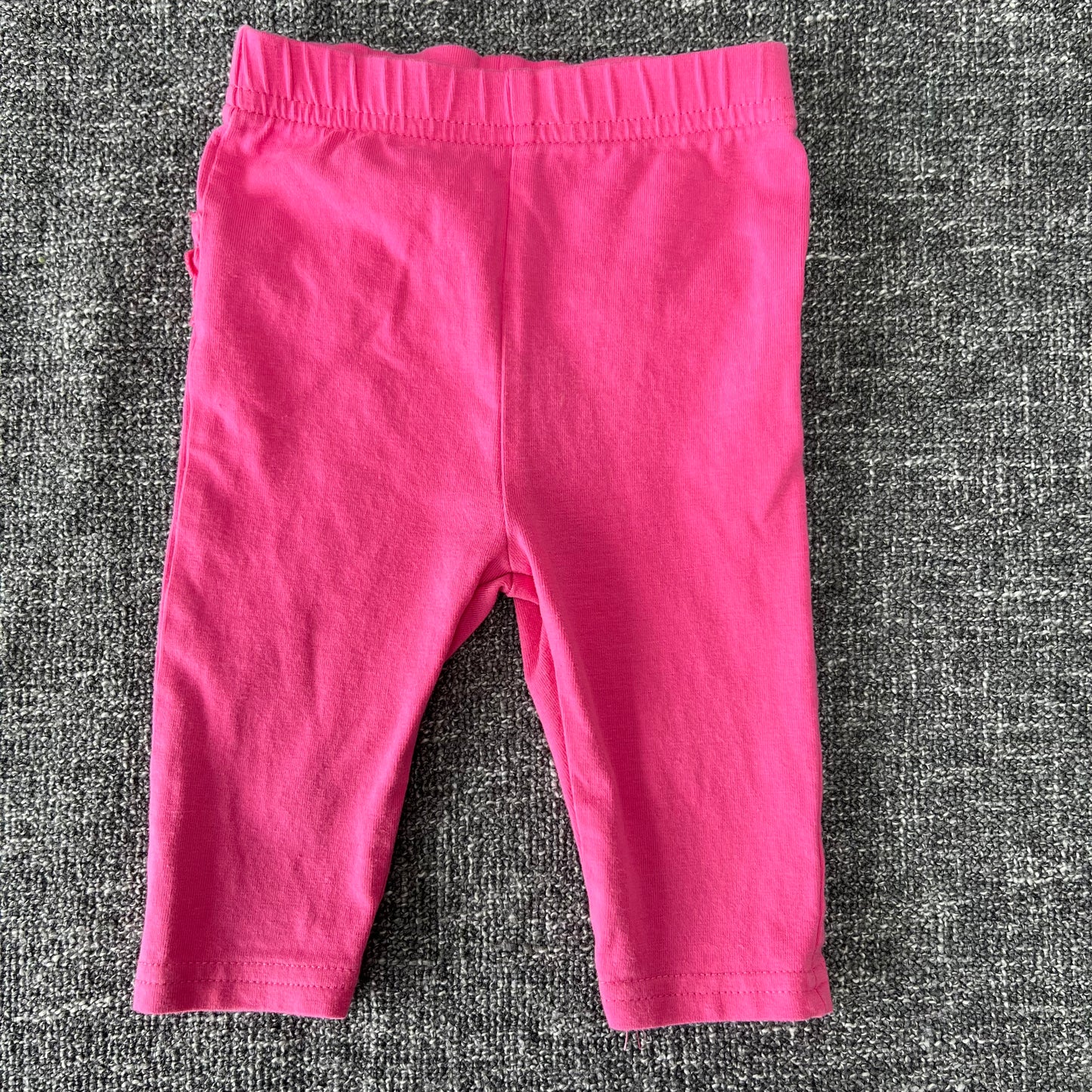 Girls 0-3 Month Pink Leggings (PIP)