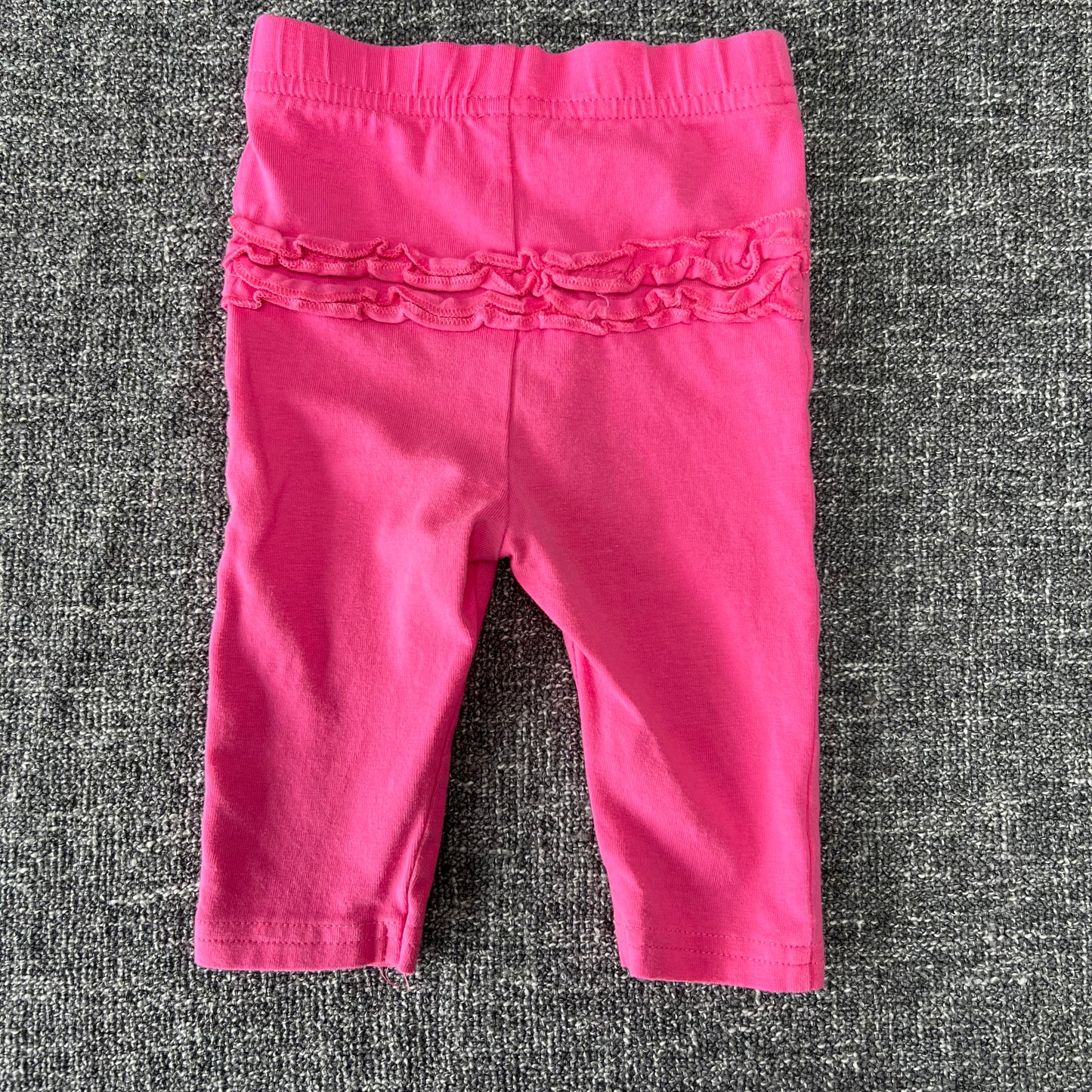 Girls 0-3 Month Pink Leggings (PIP)