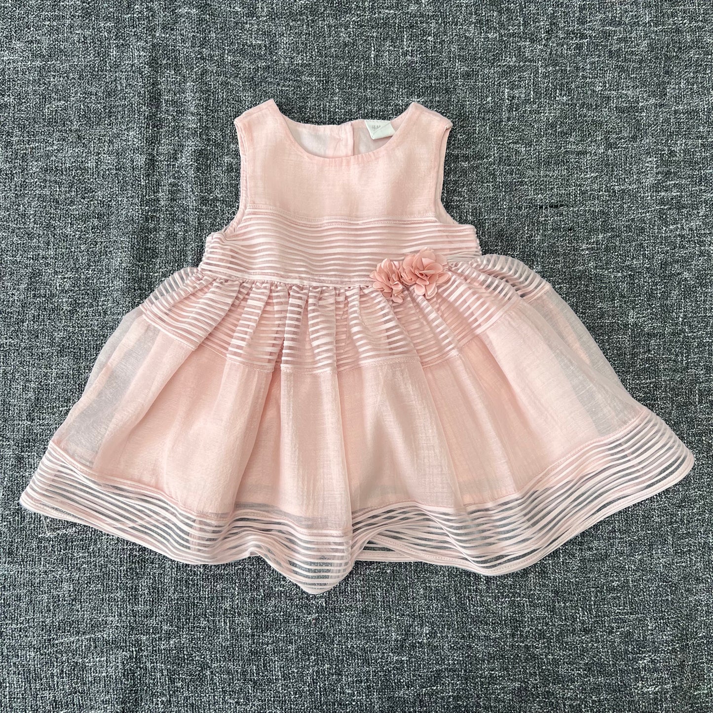 Girls 3-6 Month Peach Summer Dress