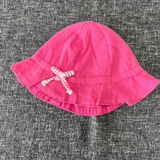 Girls 3-6 Month Pink Sun Hat