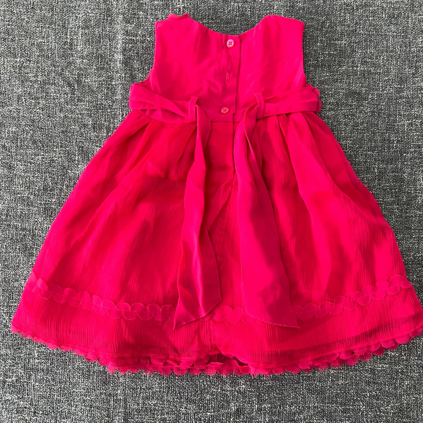 Girls 3-6 Month Deep PinkSummer Dress