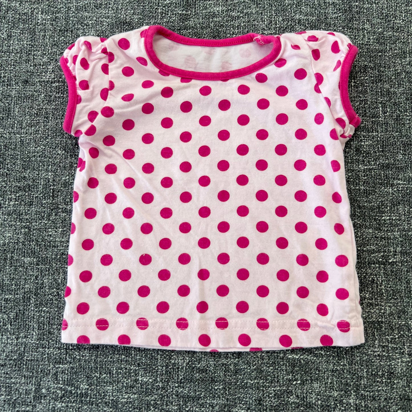 Girls 3-6 Month Pink Spot T-shirt