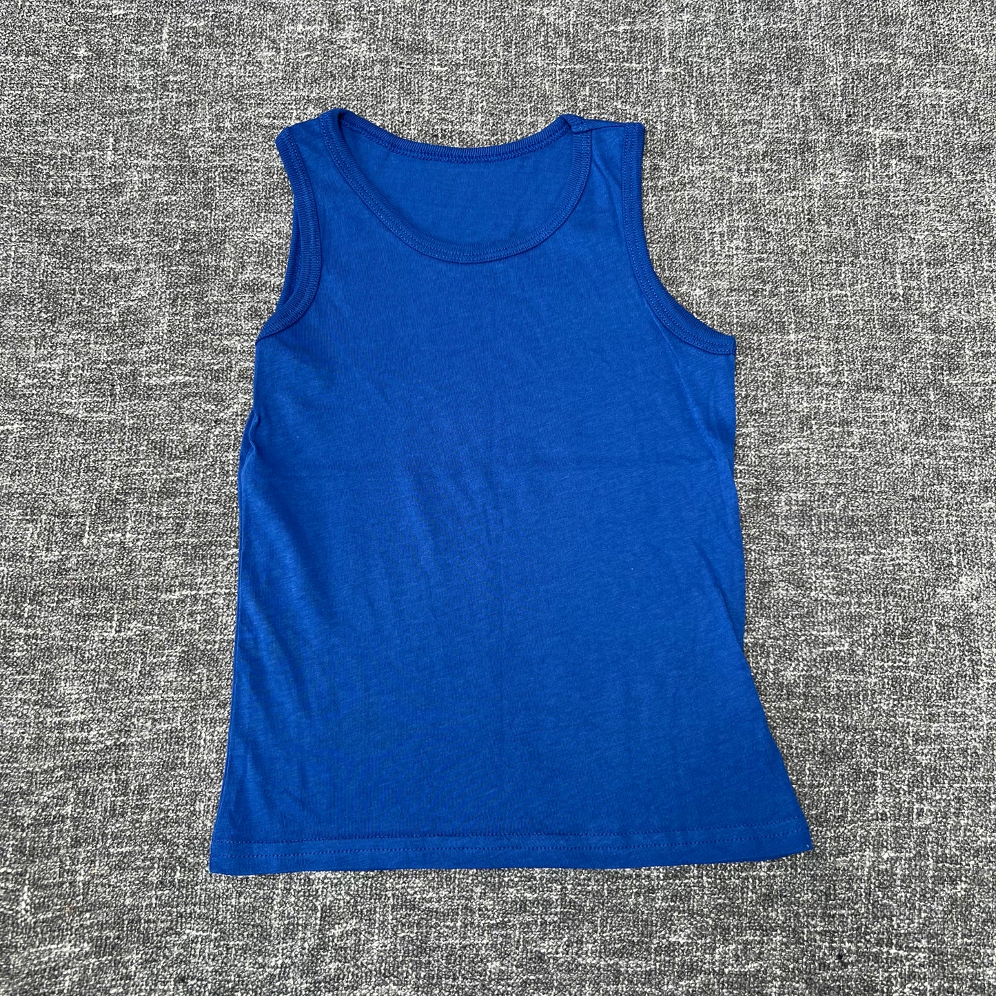 Boys 3-4 Year Plain Blue Vest Top