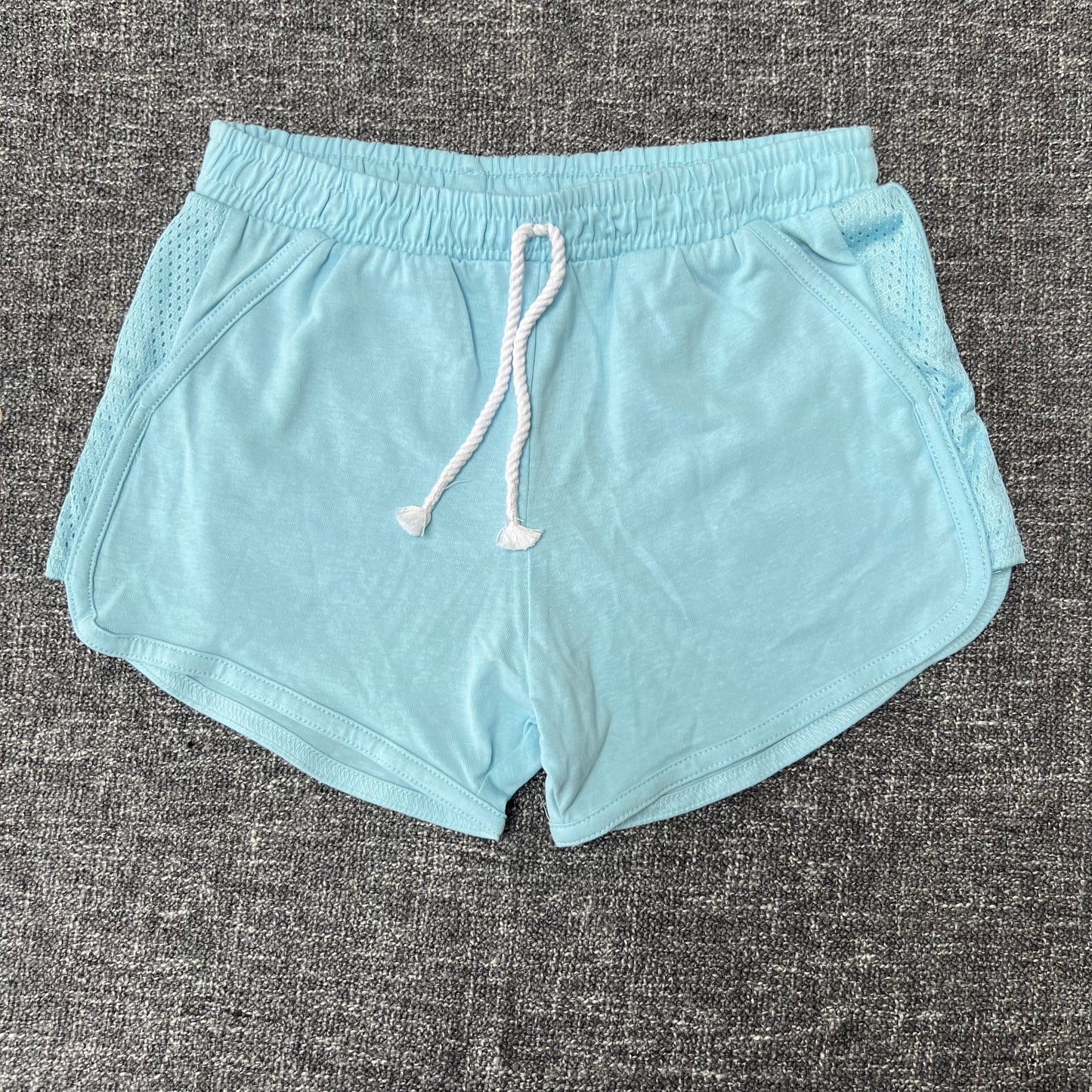 Girls 5-6 Year Blue Shorts