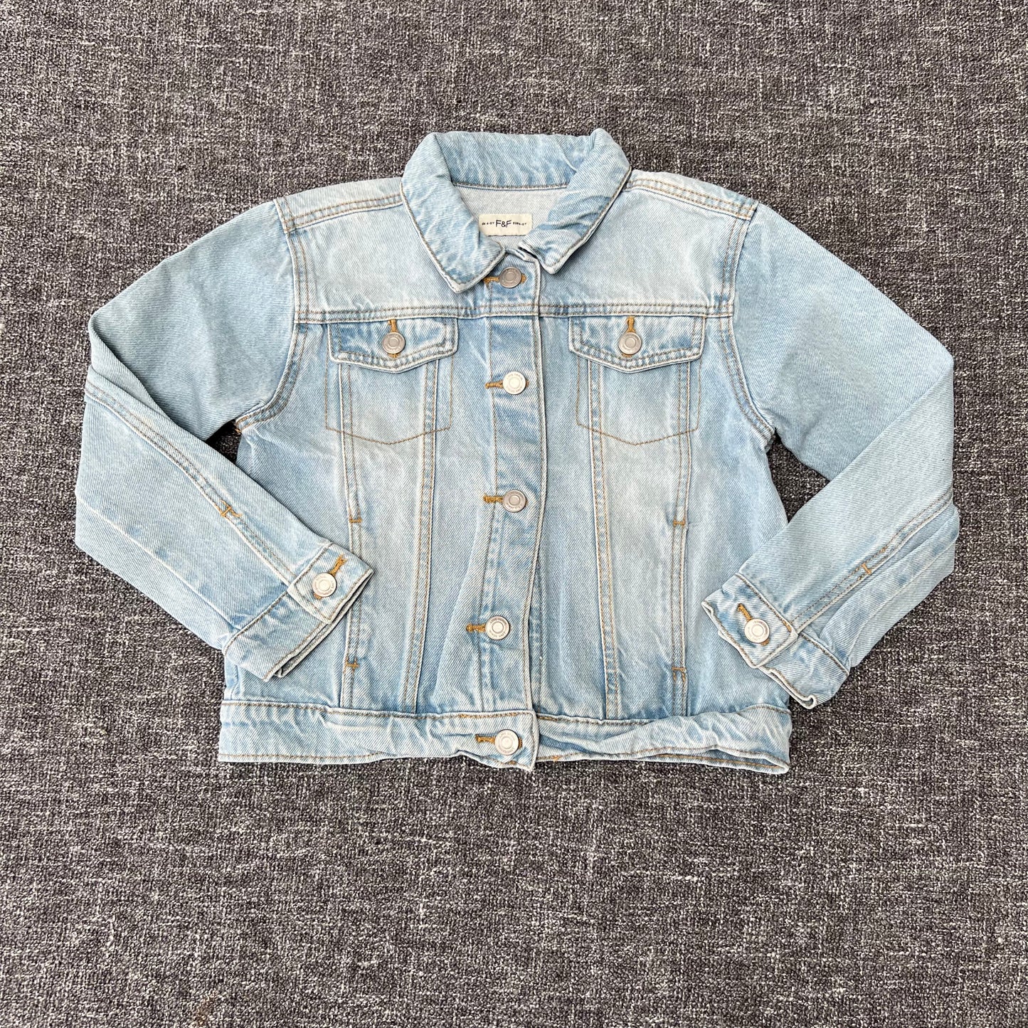 Girls 4-5 Year Light Blue Denim Jacket