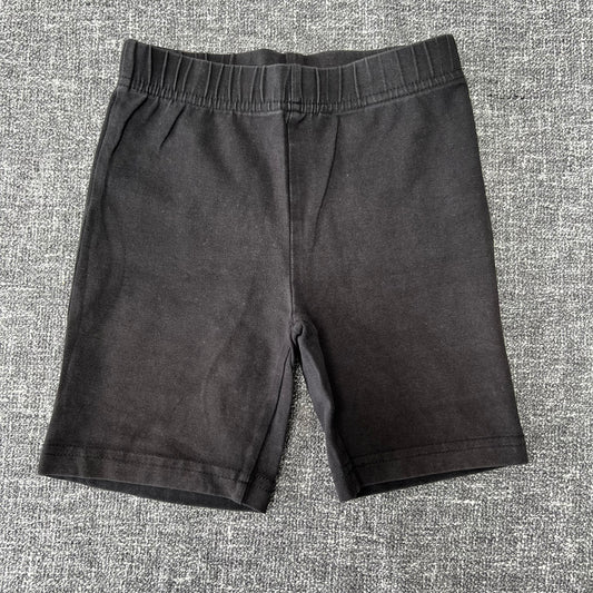 Girls 4-5 Year Plain Black Cycling Shorts