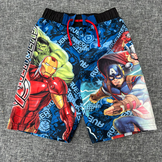 Boys 5-6 Year "Marvel The Avengers" Swim Shorts