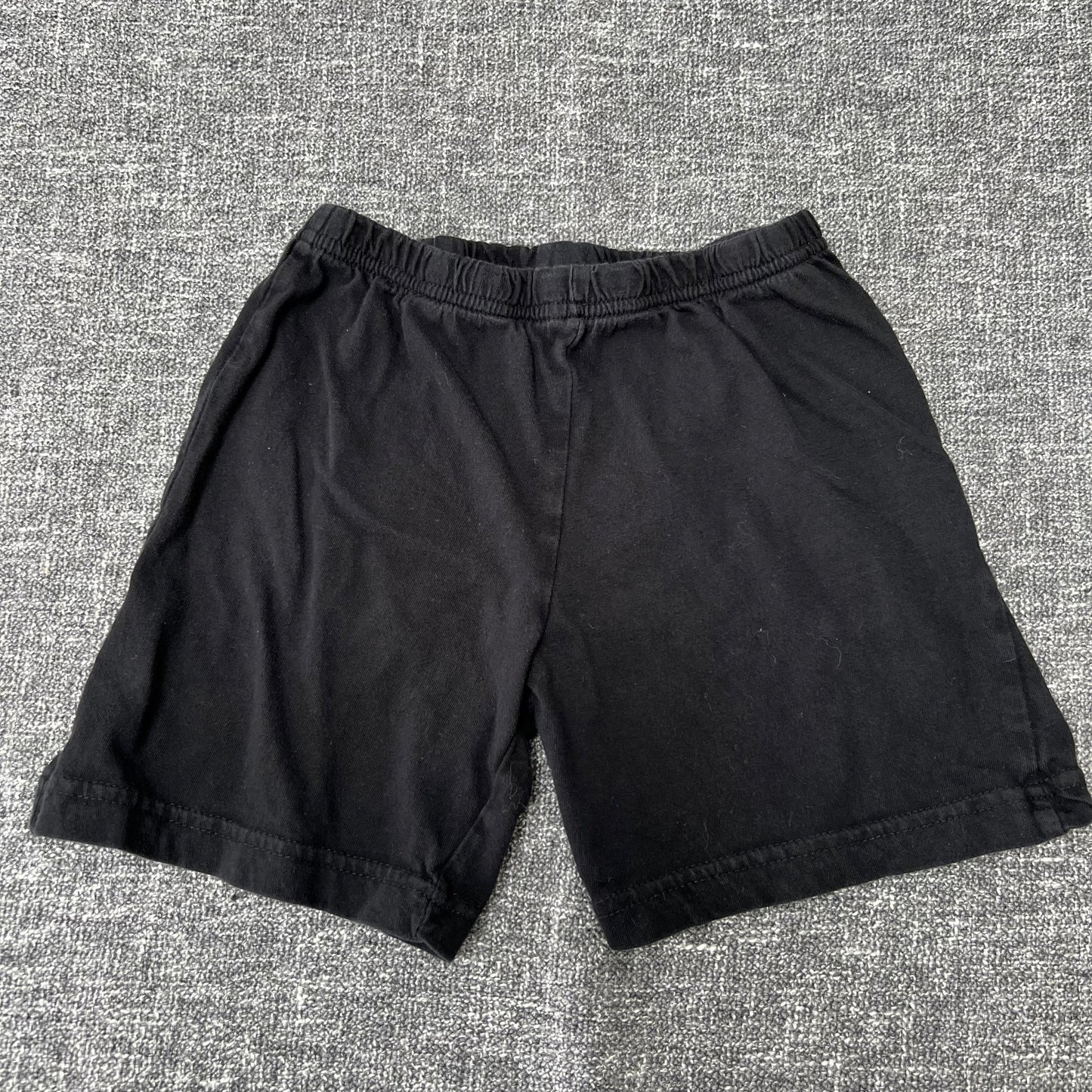 Boys 4-5 Year Plain Black Jersey Shorts