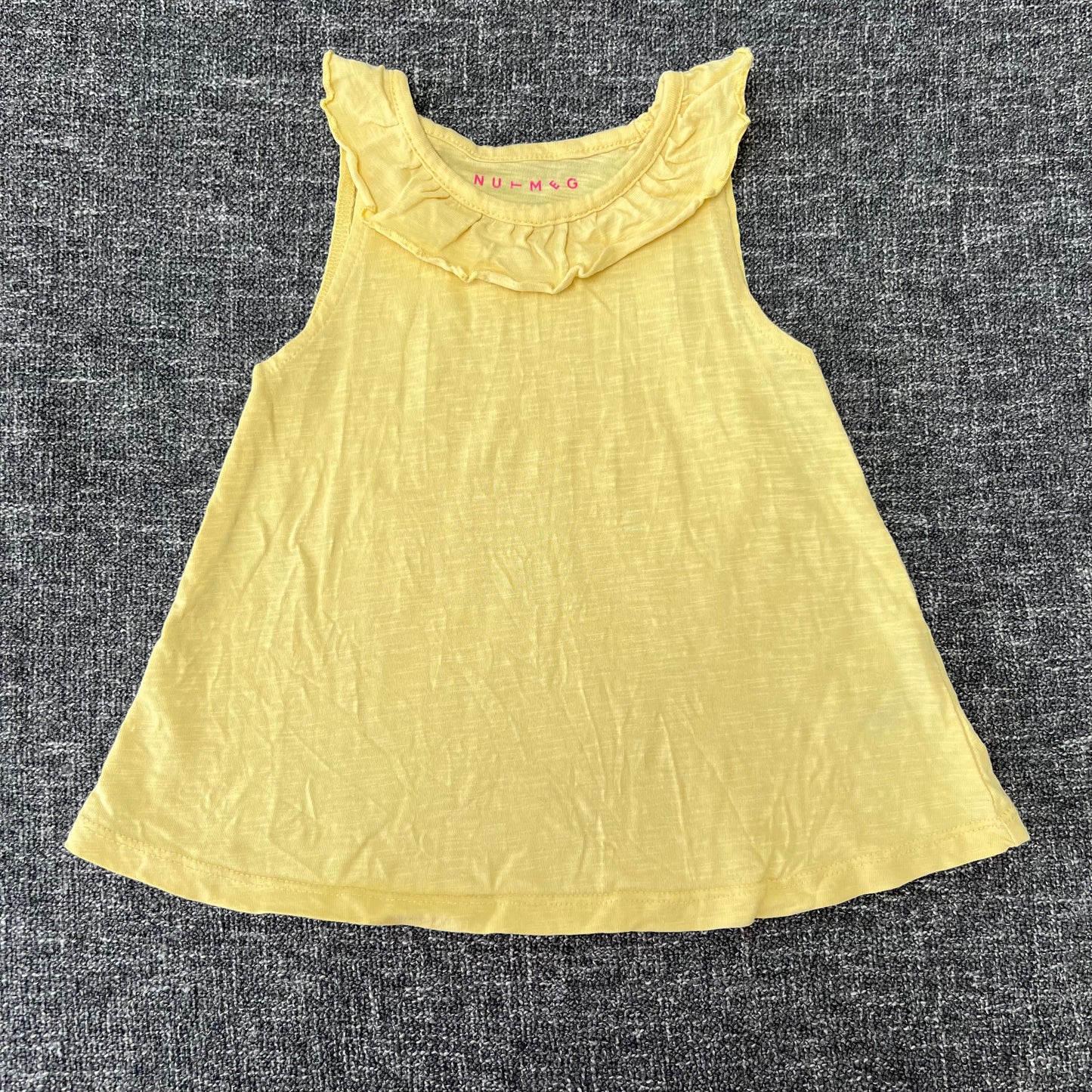 Girls 2-3 Year Plain Yellow T-shirt