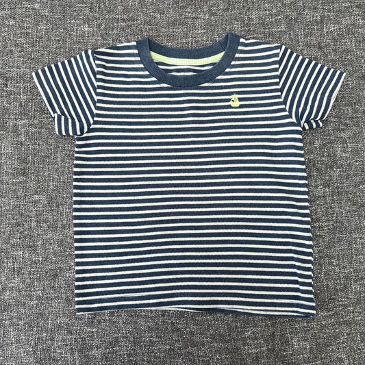 Boys 2-3 Year Blue & White Striped T-shirt