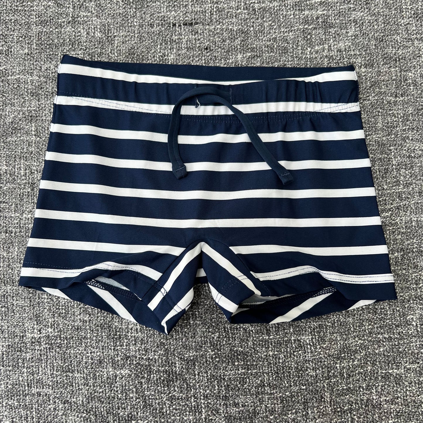 Boys 2-3 Year Blue & White Striped Swim Shorts