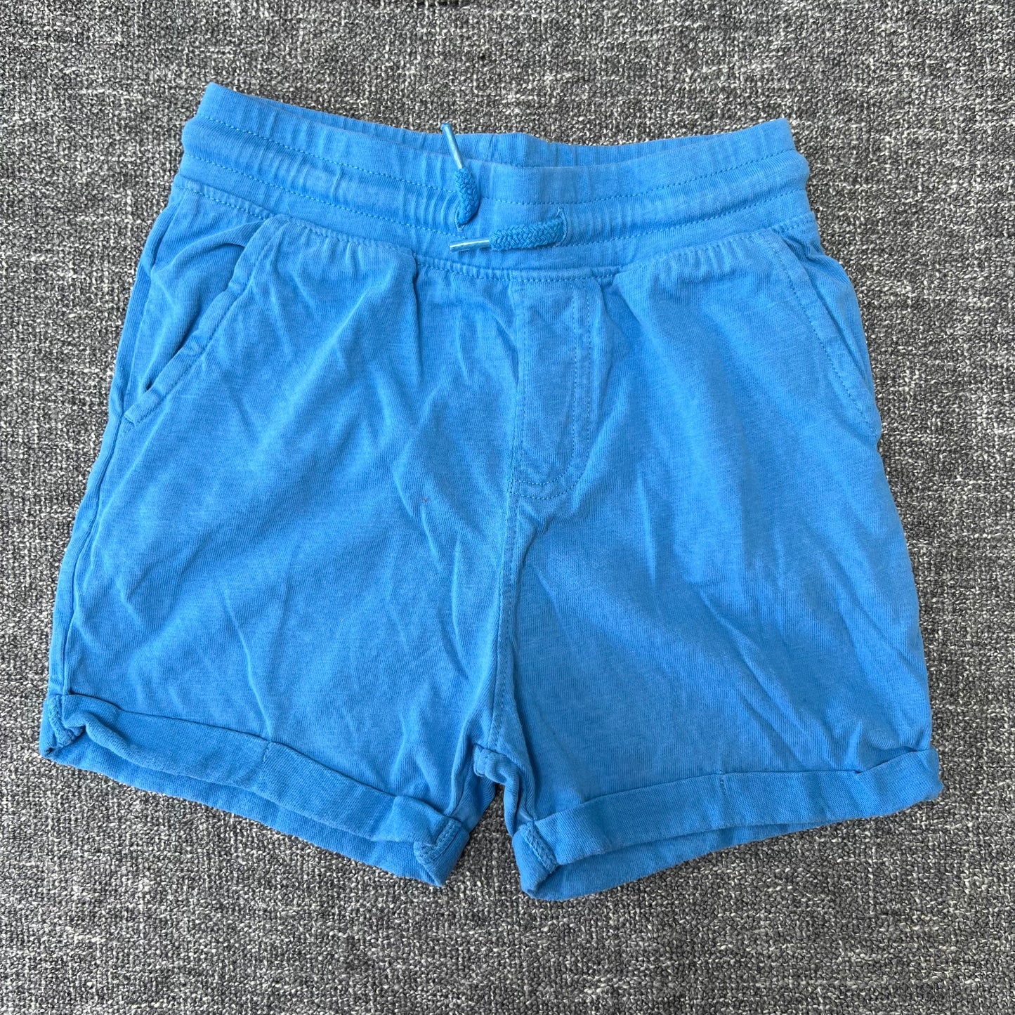 Boys 2-3 Year Plain Green Jersey Shorts