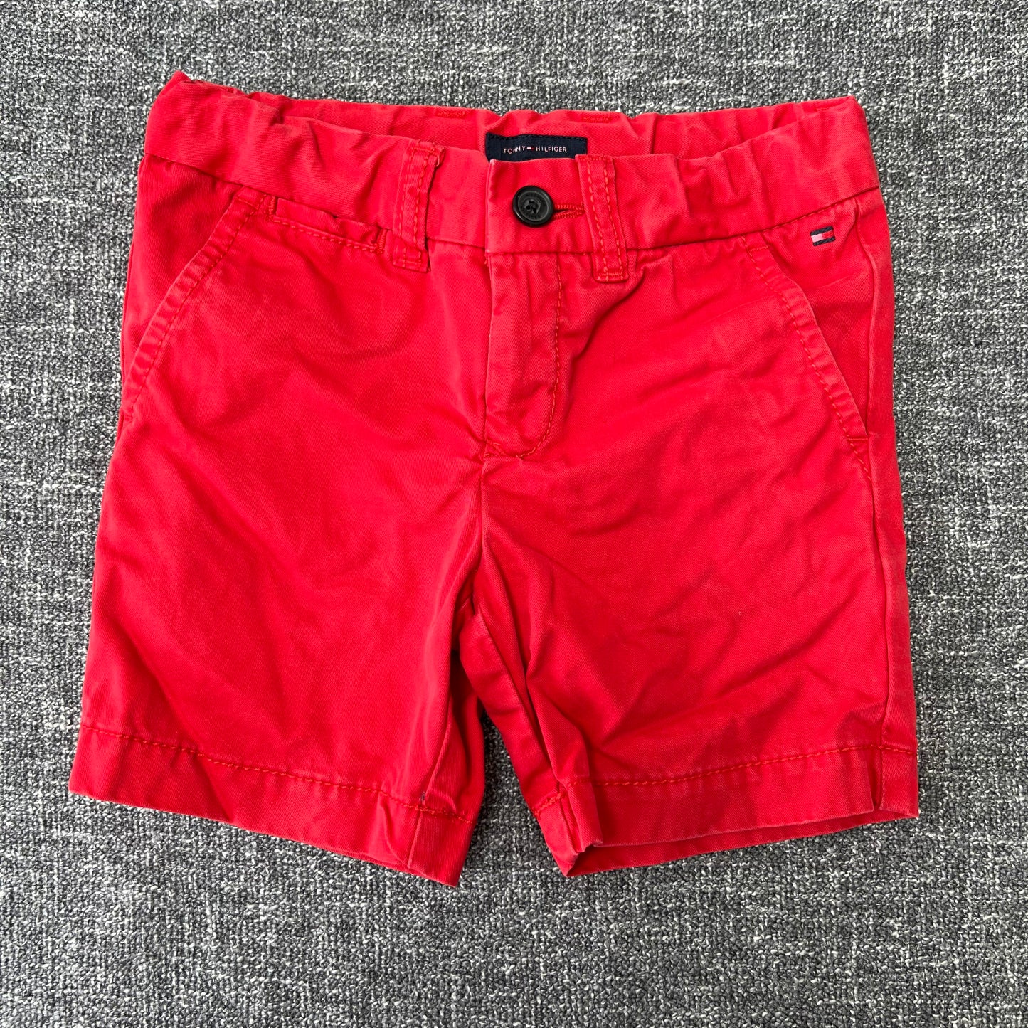 Boys 2-3 Year Plain Red Shorts