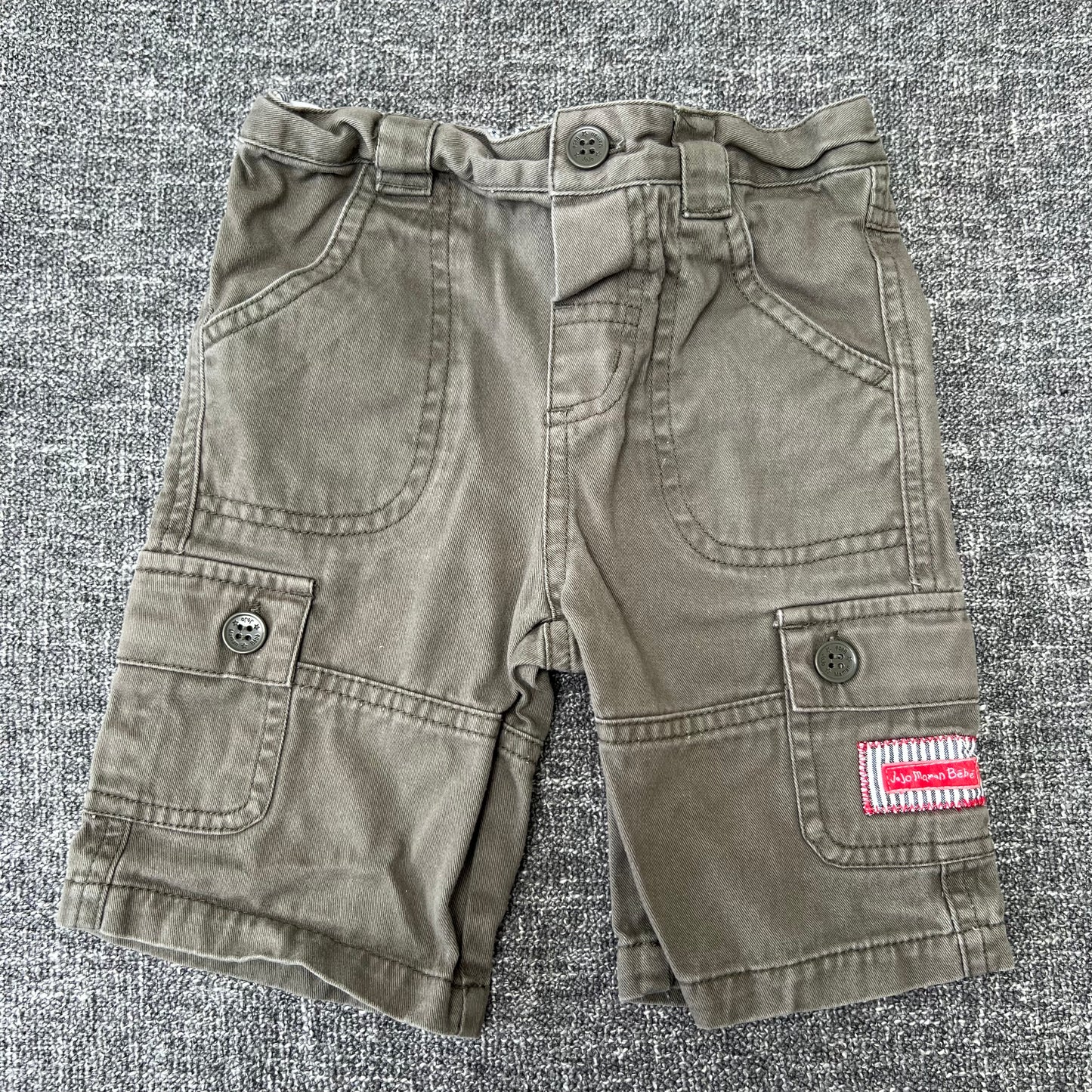 Boys 2-3 Year Plain Blue Cargo Shorts