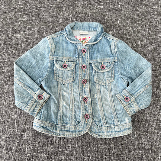 Girls 18-24 Month Light Blue Denim Jacket