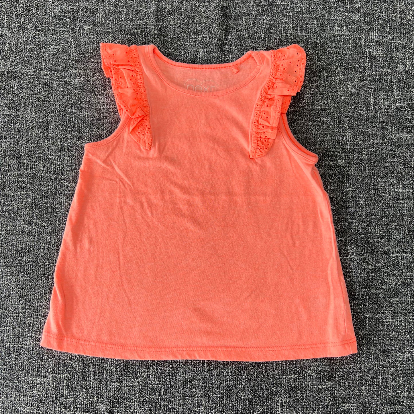 Girls 18-24 Month Fluorescent Orange T-shirt