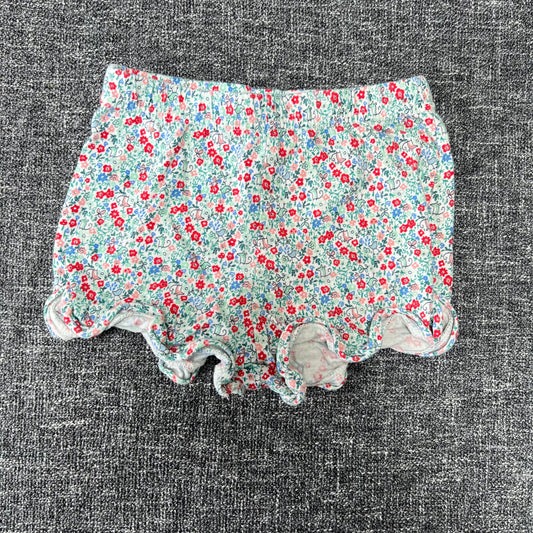 Girls 12-18 Month Floral Summer shorts