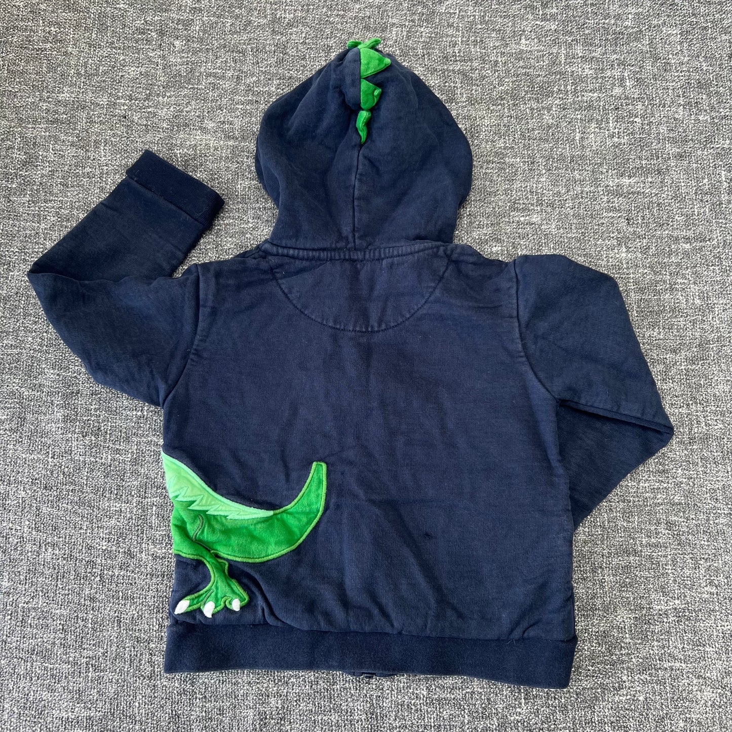 Boys 18-24 Month Navy Blue Dinosaur Hoodie (PIP)