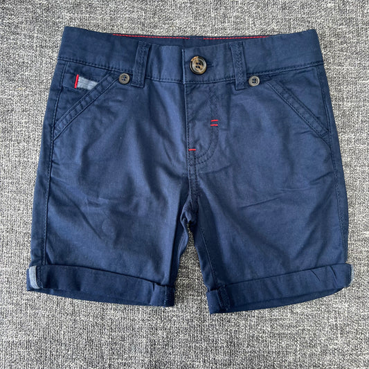 Boys 18-24 Month Blue Chino Style Shorts