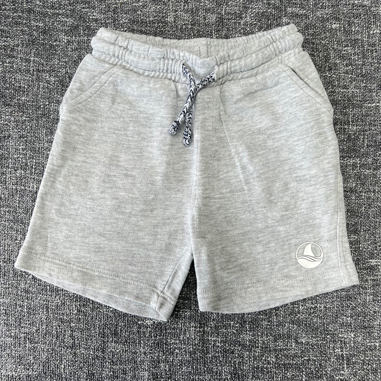 Boys 18-24 Month Plain Grey Jogger Style Shorts