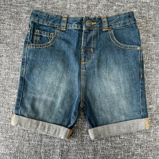 Boys 18-24 Month Blue Denim Shorts