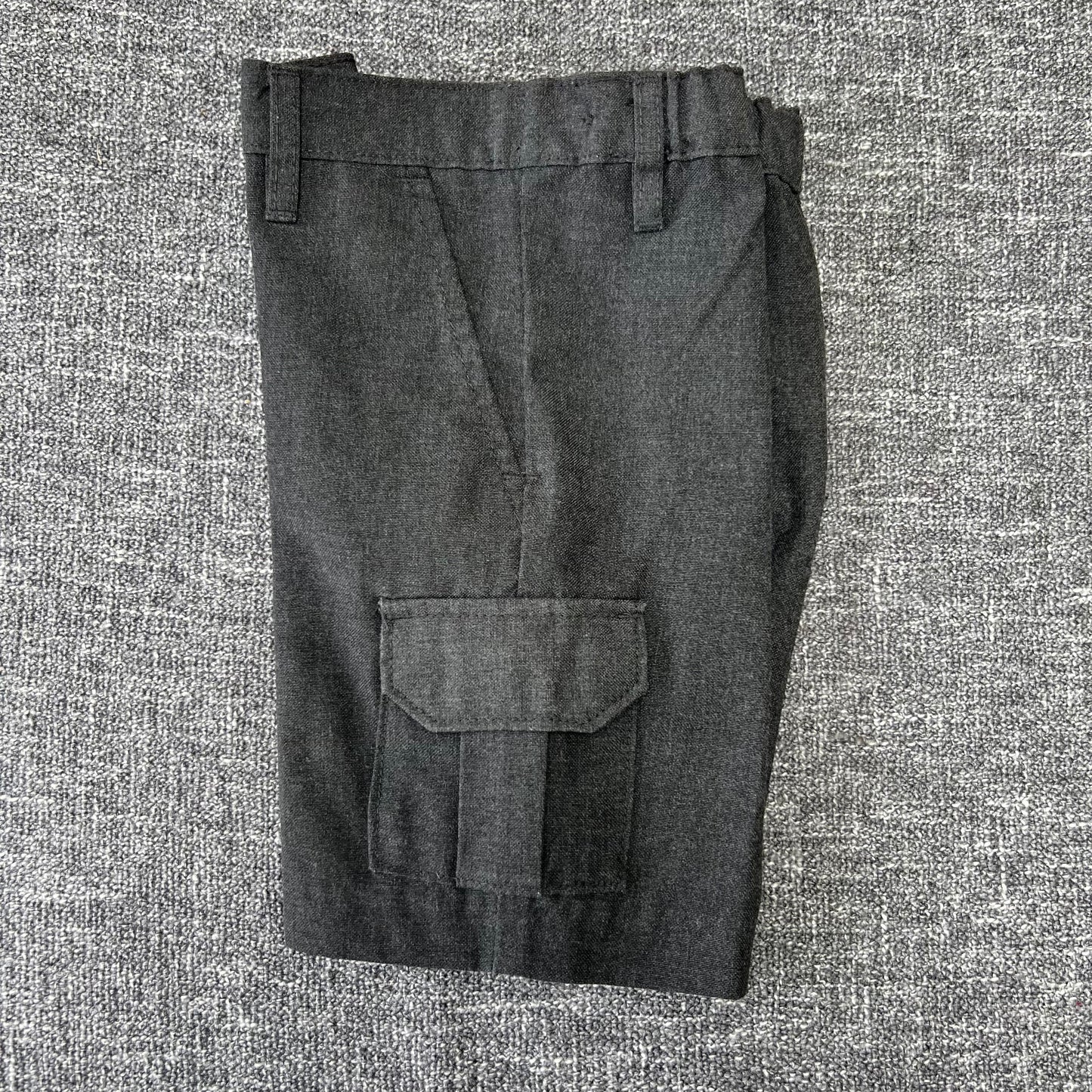 Boys 18-24 Month Grey Cargo Style School Shorts