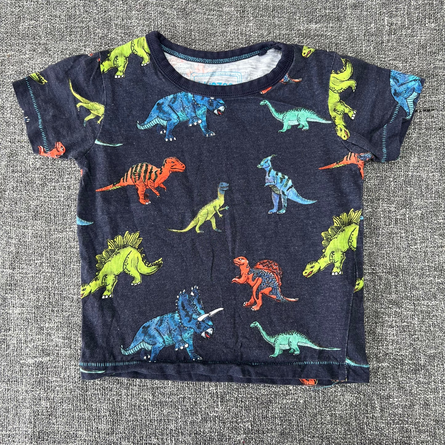 Boys 18-24 Month Blue Dinosaur T-shirt