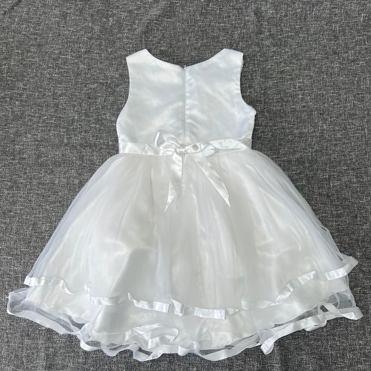 Girls 5-6 Year White Occassion Dress