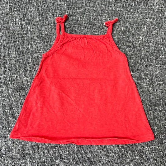 Girls 12-18 Month Plain Orange Summer Top