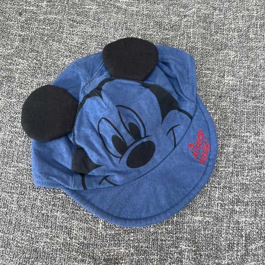 Boys 12-18 Month Blue "Mickey Mouse" Sun Hat