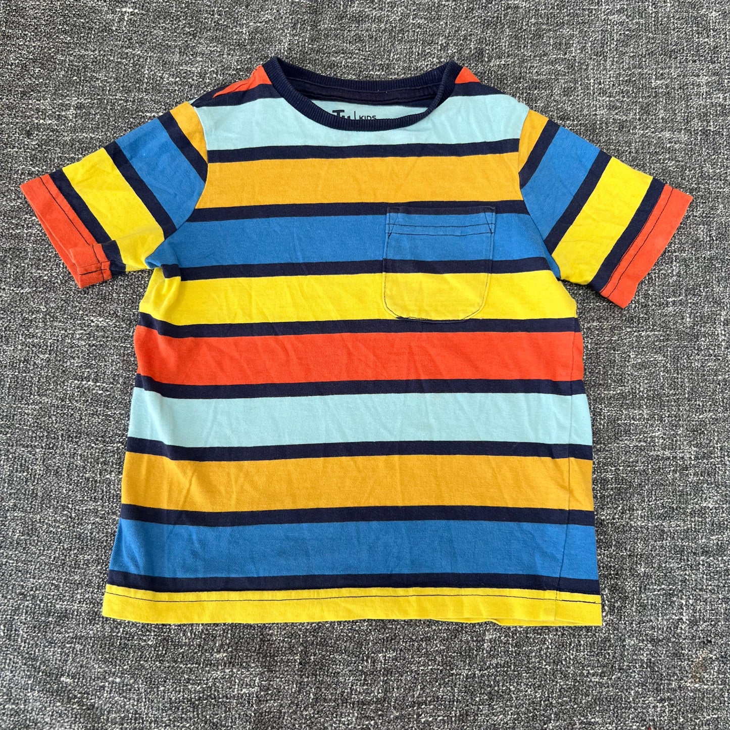 Boys 12-18 Month Multi Coloured Striped T-shirt