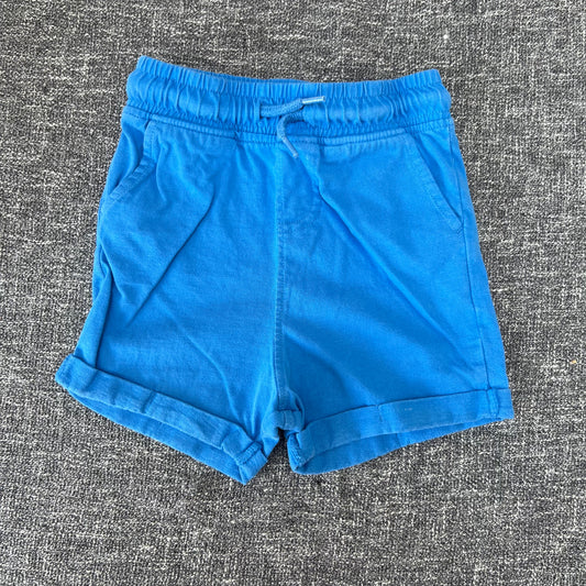 Boys 12-18 Month Plain Blue Shorts