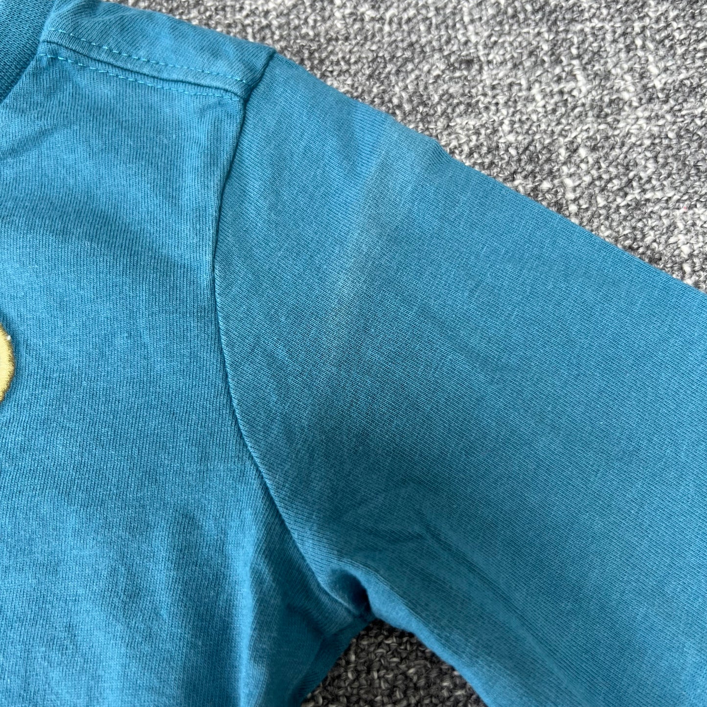 Boys 12-18 Month Blue Long Sleeved "Mike The Mammoth" Top (PIP)