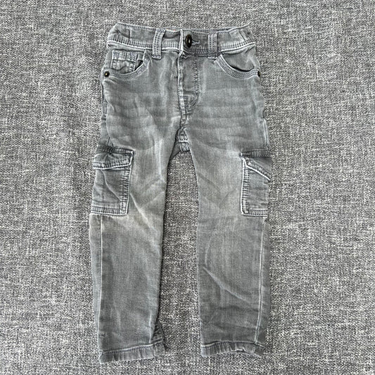 Boys 12-18 Month Grey Slim Fit Jeans