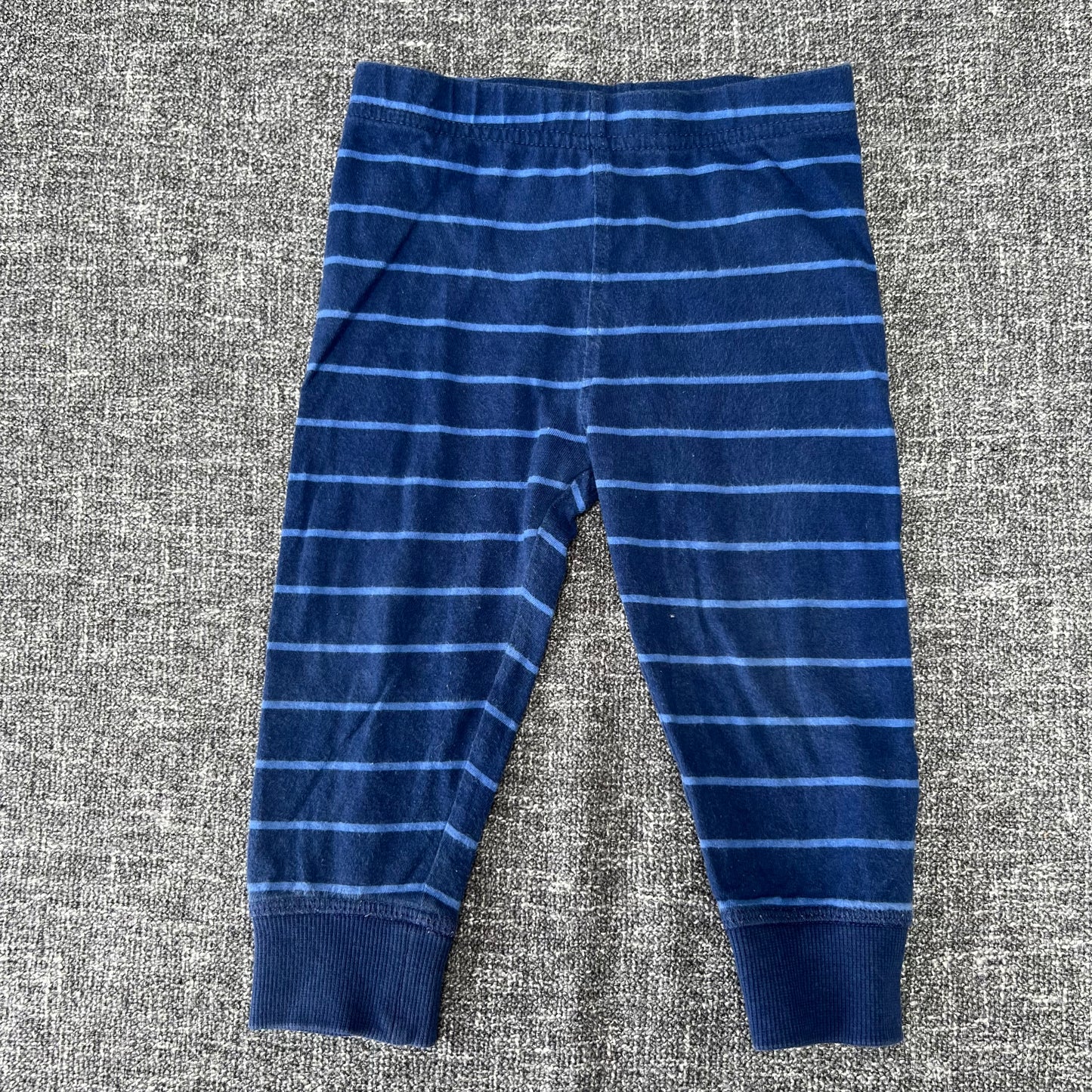 Boys 12-18 Month Blue Striped Light Weight Joggers