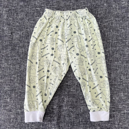 Boys 12-18 Month Green Disney Dumbo Print Pj Bottoms